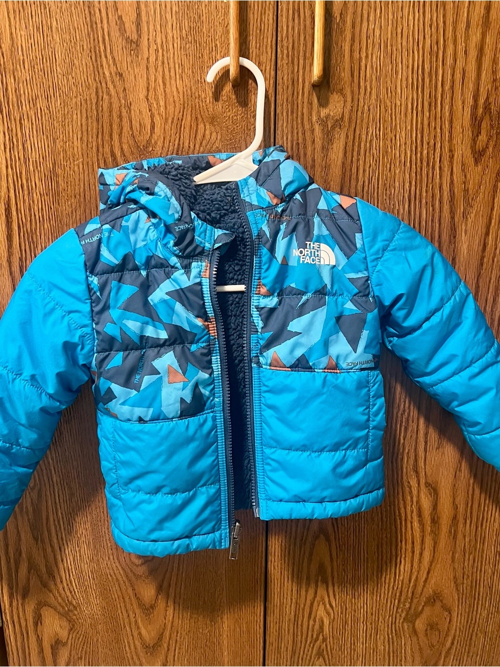 The North Face Kids' Blue Hooded Jacket